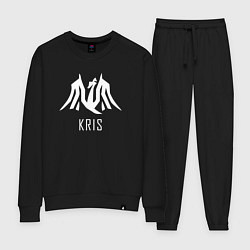 Костюм хлопковый женский Exo KRIS, цвет: черный