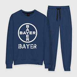 Костюм хлопковый женский BAYER Bayer, цвет: тёмно-синий