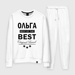 Костюм хлопковый женский ОЛЬГАЯ BEST OF THE BEST, цвет: белый