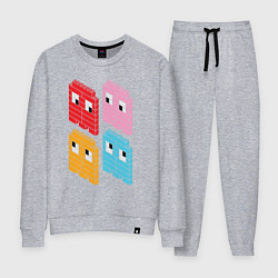 Женский костюм Pac-man пиксели