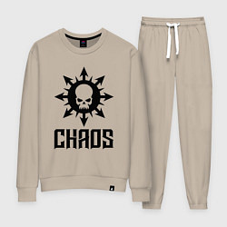 Женский костюм Эмблема Хаоса с черепом