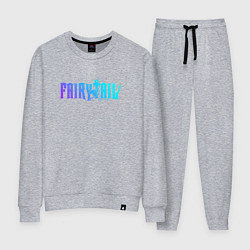 Костюм хлопковый женский FAIRY TAIL NEON, цвет: меланж
