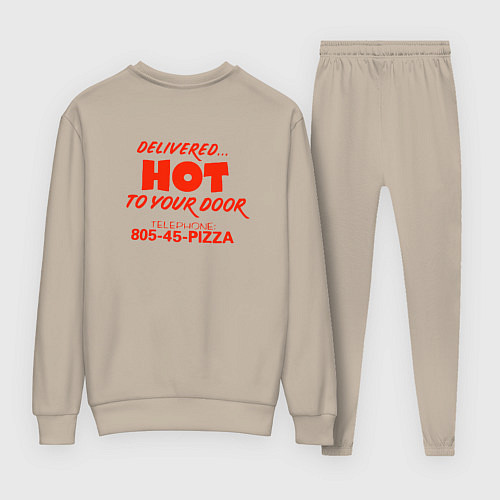 Женский костюм SURFER BOY PIZZA STRANGER THINGS 4 / Миндальный – фото 2