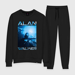 Костюм хлопковый женский Alan Walker фото, цвет: черный