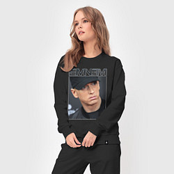 Костюм хлопковый женский Eminem фото, цвет: черный — фото 2