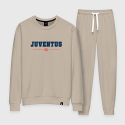 Костюм хлопковый женский Juventus FC Classic, цвет: миндальный