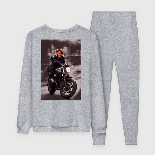 Женский костюм DIGITAL ART МУЛЬТ ТОМ КРУЗ МОТОЦИКЛ / Меланж – фото 2