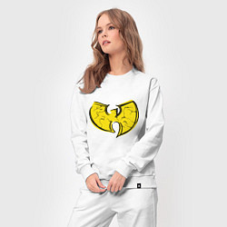 Костюм хлопковый женский Style Wu-Tang, цвет: белый — фото 2
