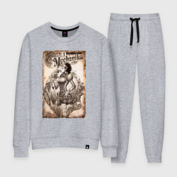 Костюм хлопковый женский Lady Mechanika, цвет: меланж