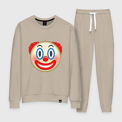 Женский костюм Эмодзи Клоун