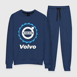 Костюм хлопковый женский Volvo в стиле Top Gear, цвет: тёмно-синий