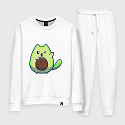 Женский костюм Avocado green cat