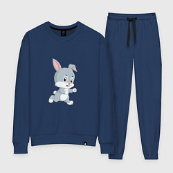 Костюм хлопковый женский Bunny Run, цвет: тёмно-синий