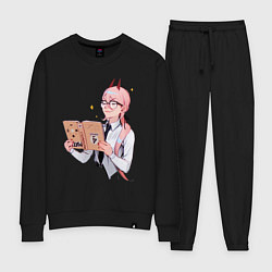 Женский костюм Пауэр читает книгу