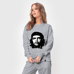 Костюм хлопковый женский Ernesto Che Guevara, цвет: меланж — фото 2