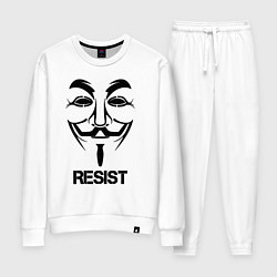 Женский костюм Guy Fawkes - resist