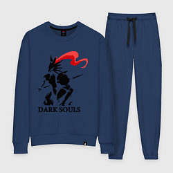 Костюм хлопковый женский Dark Souls, цвет: тёмно-синий