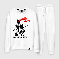 Костюм хлопковый женский Dark Souls, цвет: белый