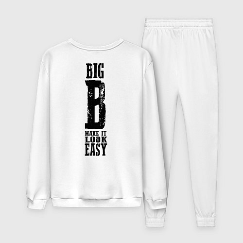 Женский костюм Big B - make it look easy / Белый – фото 2