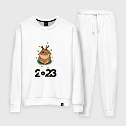 Женский костюм Кролик с рогами 2023