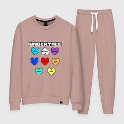 Женский костюм Undertale - души 8 людей