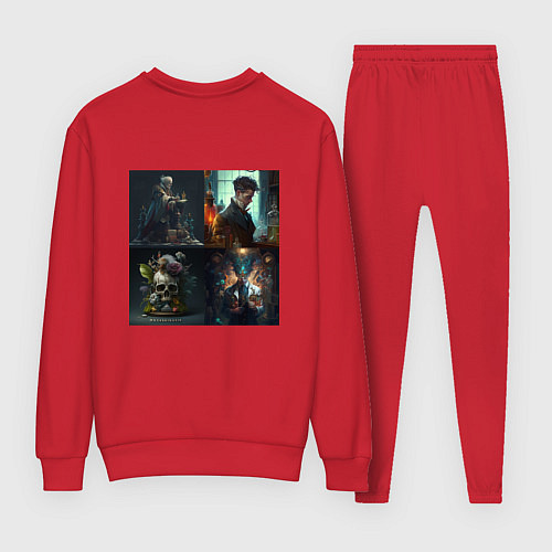 Женский костюм Эпоха средневековья / Красный – фото 2