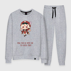 Женский костюм Chibi Klee: catch fish