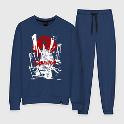 Женский костюм Белый самурай ранен стрелами