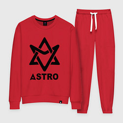 Женский костюм Astro black logo