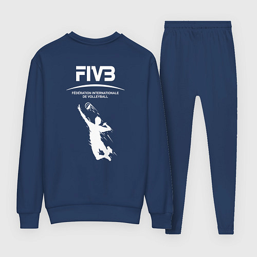 Женский костюм Международная федерация волейбола FIVB / Тёмно-синий – фото 2
