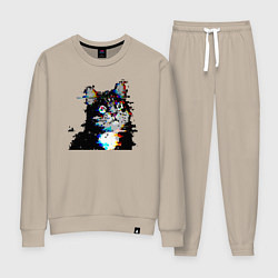Женский костюм Pixel cat