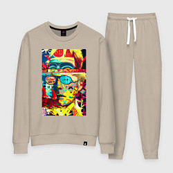 Женский костюм Энди Уорхол - поп-арт - автопортрет