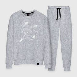 Женский костюм Music cats