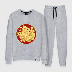 Костюм хлопковый женский Фукухара Тайра Total War: Shogun 2, цвет: меланж