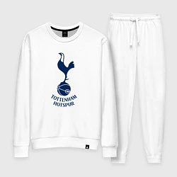 Костюм хлопковый женский Tottenham Hotspur fc sport, цвет: белый