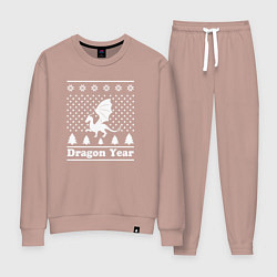 Женский костюм Sweater dragon year