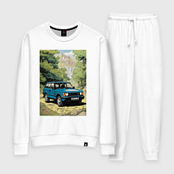 Костюм хлопковый женский Land Rover - Range Rover 1998, цвет: белый
