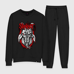 Костюм хлопковый женский Slipknot - rotten goat, цвет: черный