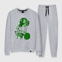 Костюм хлопковый женский Go Celtics, цвет: меланж