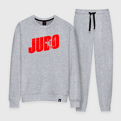 Костюм хлопковый женский Judo red, цвет: меланж