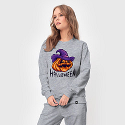 Костюм хлопковый женский Праздник Halloween, цвет: меланж — фото 2