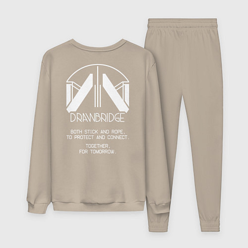 Женский костюм Drawbridge death stranding 2 / Миндальный – фото 2