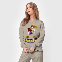 Костюм хлопковый женский Rayman - legends, цвет: миндальный — фото 2