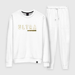 Костюм хлопковый женский Depeche Mode - Ultra after Alan, цвет: белый