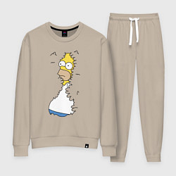 Женский костюм Гомер в кустах