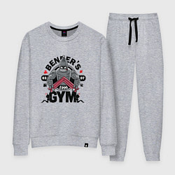 Костюм хлопковый женский Бендер в качалке, цвет: меланж