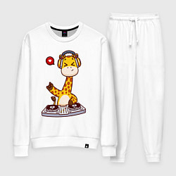 Женский костюм Жираф за пультом