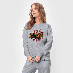 Костюм хлопковый женский Slipknot original, цвет: меланж — фото 2