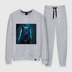 Женский костюм Волк с медальоном