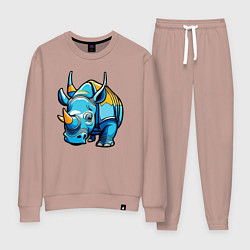 Женский костюм Мультяшный носорог